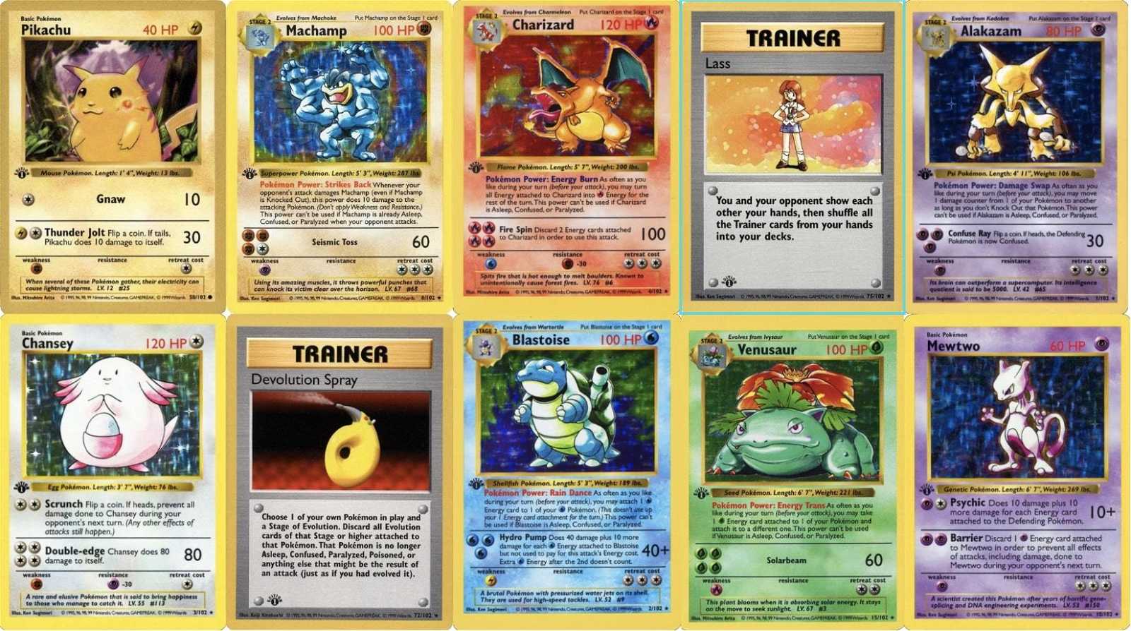 25 Most Valuable First Edition Pokemon Cards