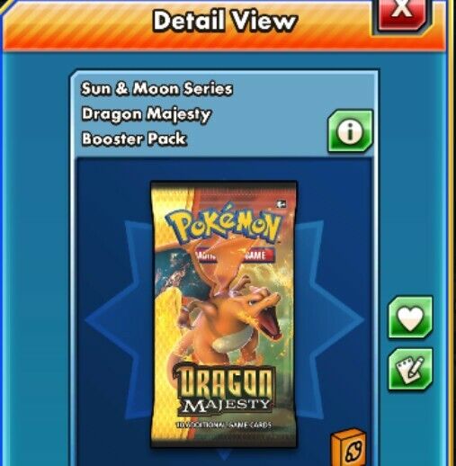 50 Dragon Majesty Code Pokemon TCG Online Booster Pack SENT IN