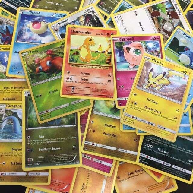 50 Pokemon Cards