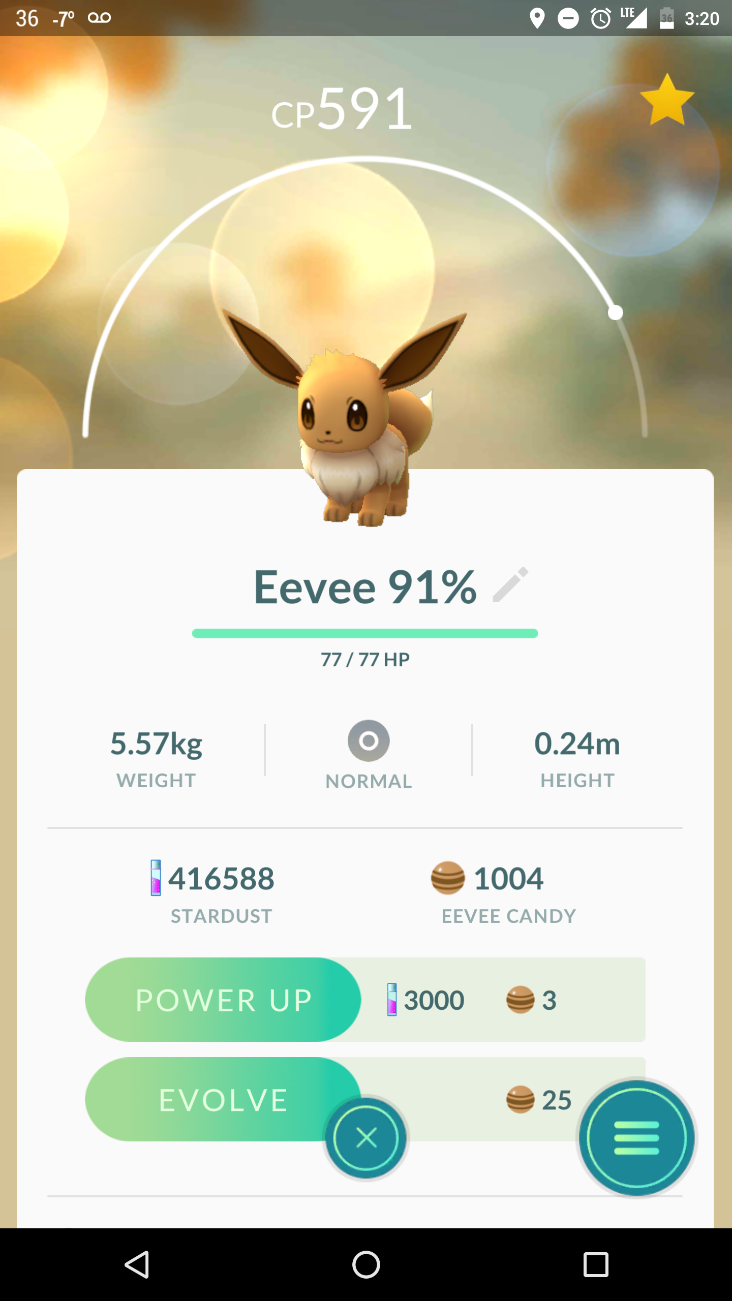 After months of hoarding Eevee candies I