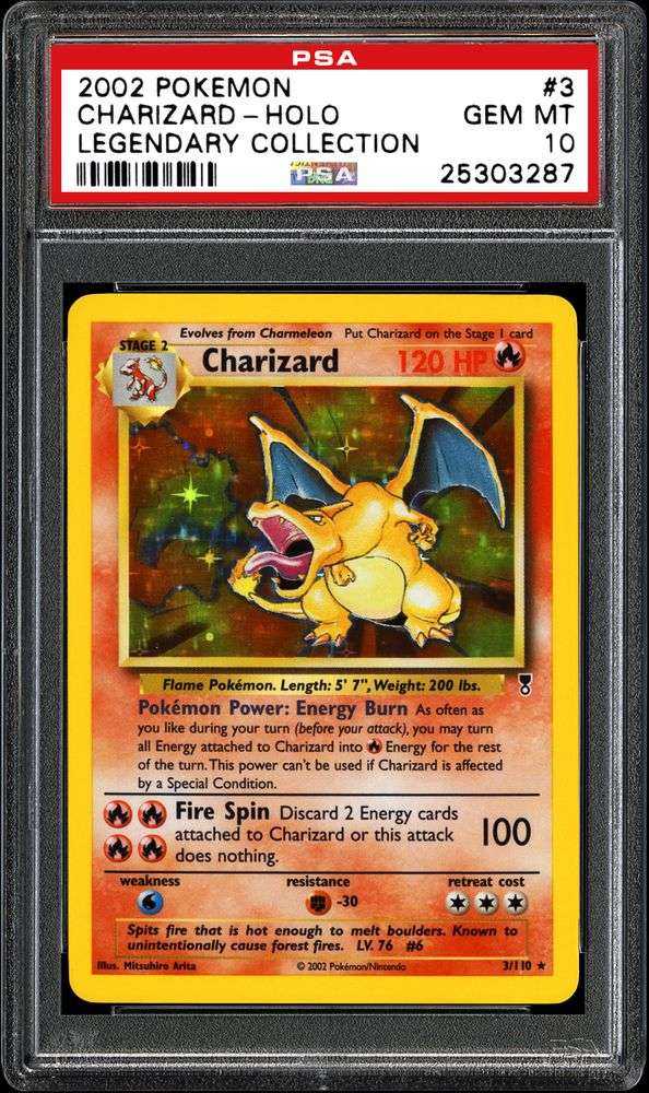 Auction Prices Realized TCG Cards 2002 POKEMON LEGENDARY COLLECTION ...