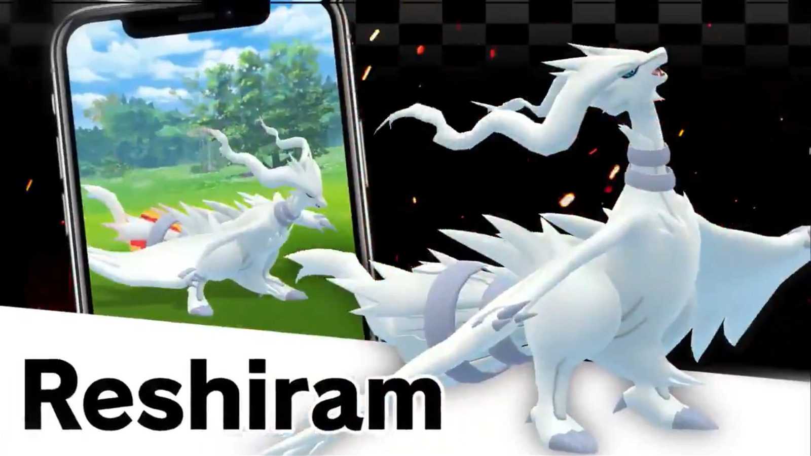Best movesets for Reshiram in Pokémon Go