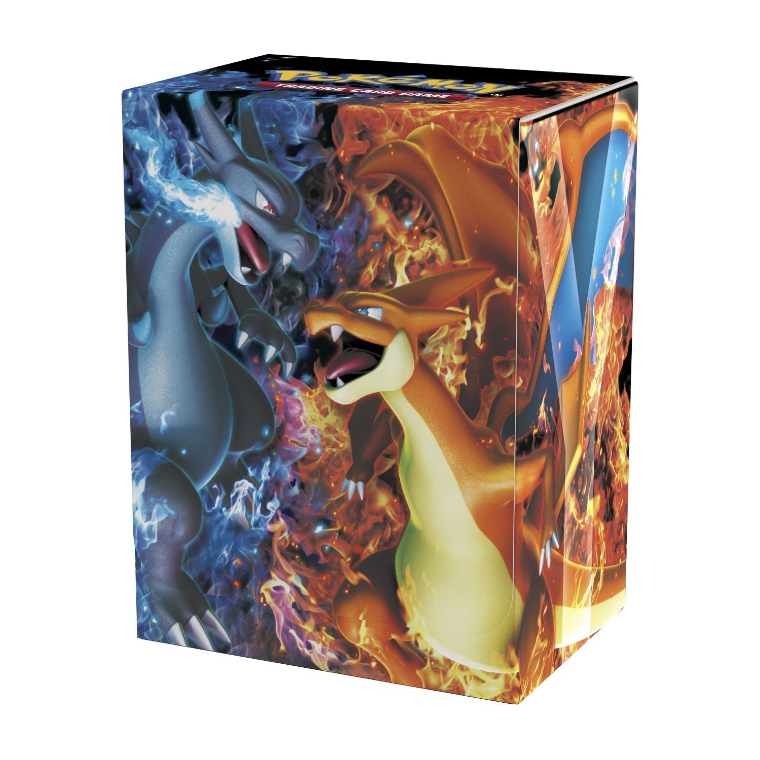 Buy Pokémon Mega Charizard X and Y Deck Box with 2 Dividers for Trading ...