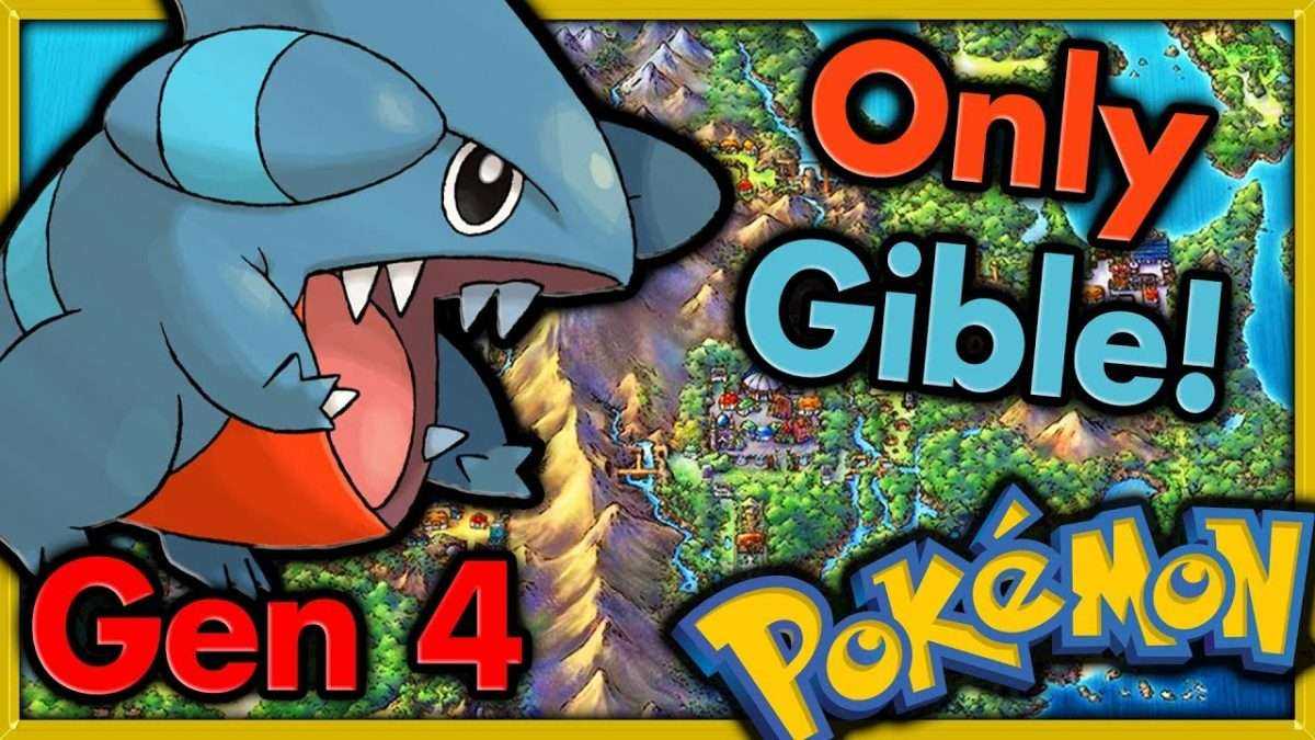Can I Beat Pokemon Platinum with ONLY GIBLE?  Pokemon Challenges NO ...