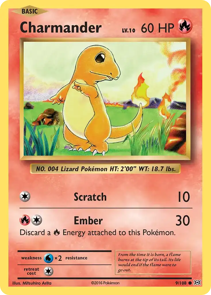Charmander Evolutions Card Price How much it