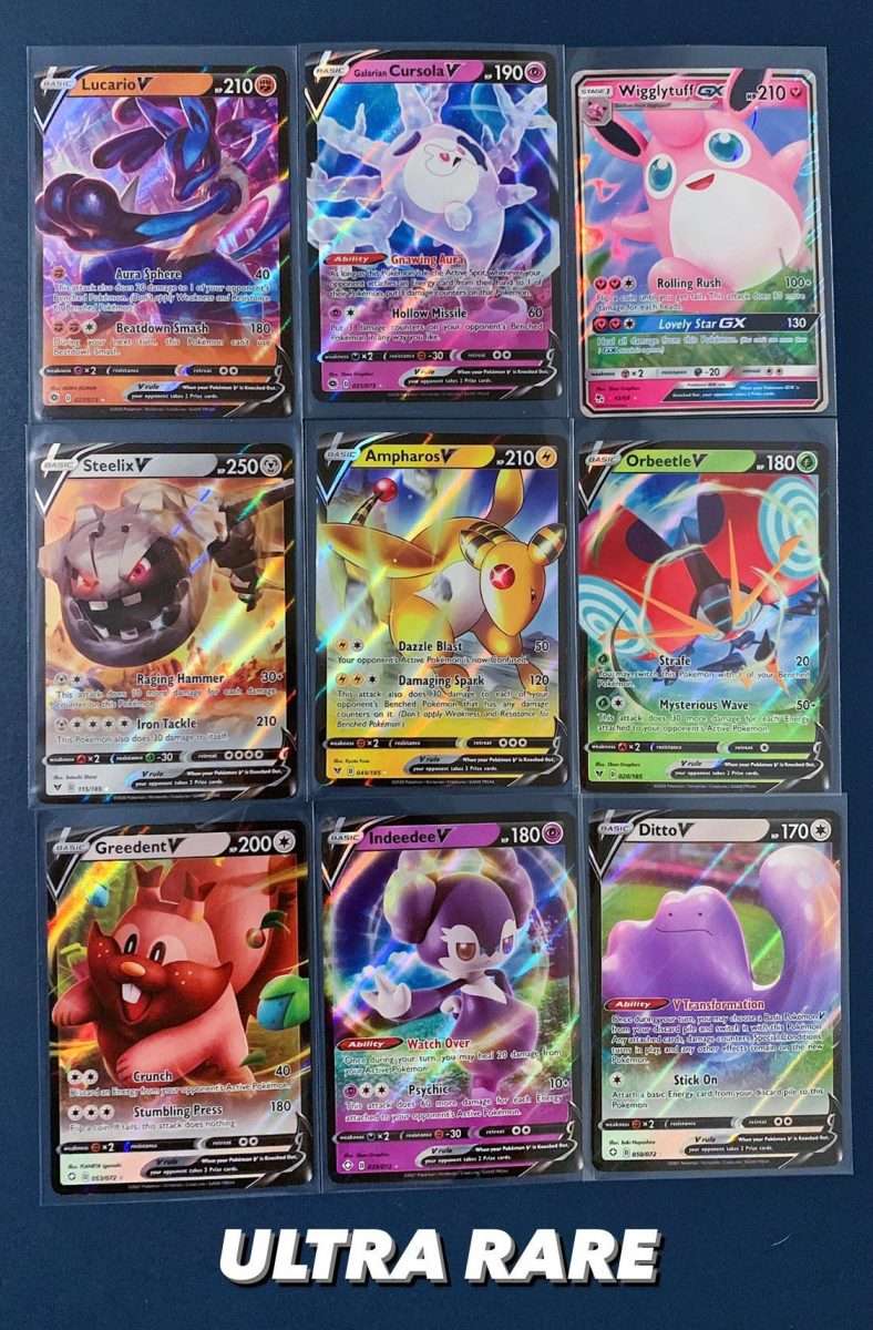 Custom Poke Tin Pokemon Bulk Card Lot
