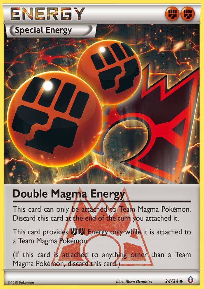 Double Magma Energy Double Crisis Card Price How much it