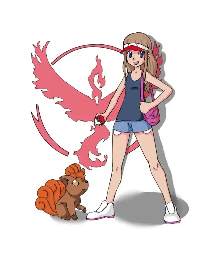 Draw you as a pokemon trainer by Elwicks