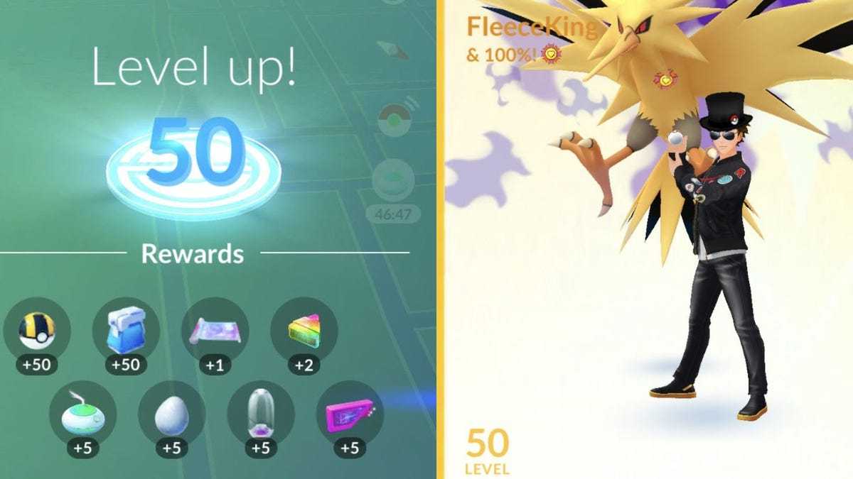 First Pokémon GO Player Hits Level 50 With A Boost From A ...