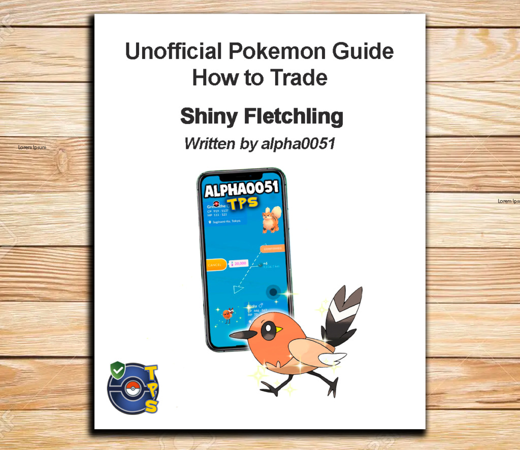 Fletchling Pokemon Shiny GO Trades