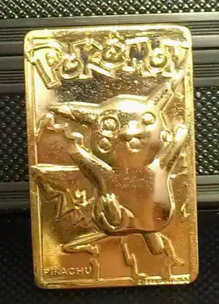 Free: 23K Gold Plated Pokemon Card