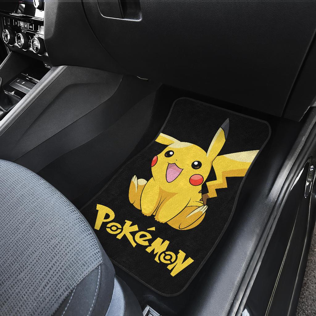 Funny Pikachu Pokemon Anime Car Floor Mats  uscoolprint