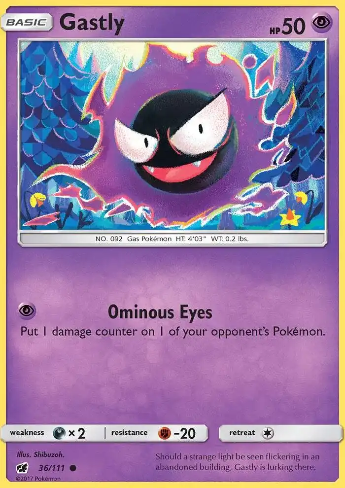 Gastly Crimson Invasion Card Price How much it