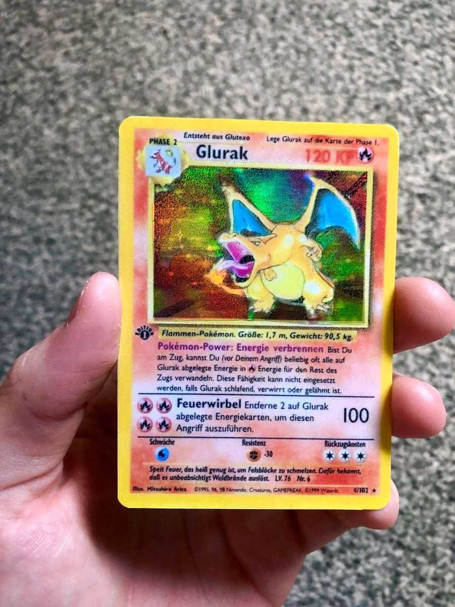 GLURAK 1st Edition 4/102 Holy Grail Pokémon Card HOLOGRAPHIC