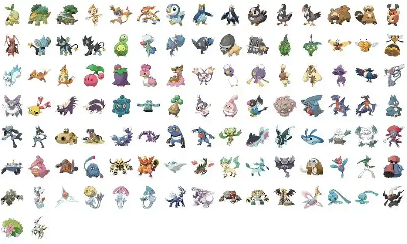 Grass Pokémon (Gen. 4) (Picture Click) Quiz