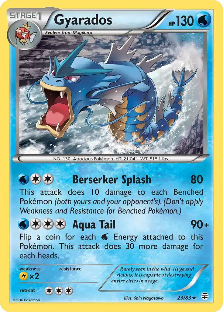 Gyarados Generations Card Price How much it