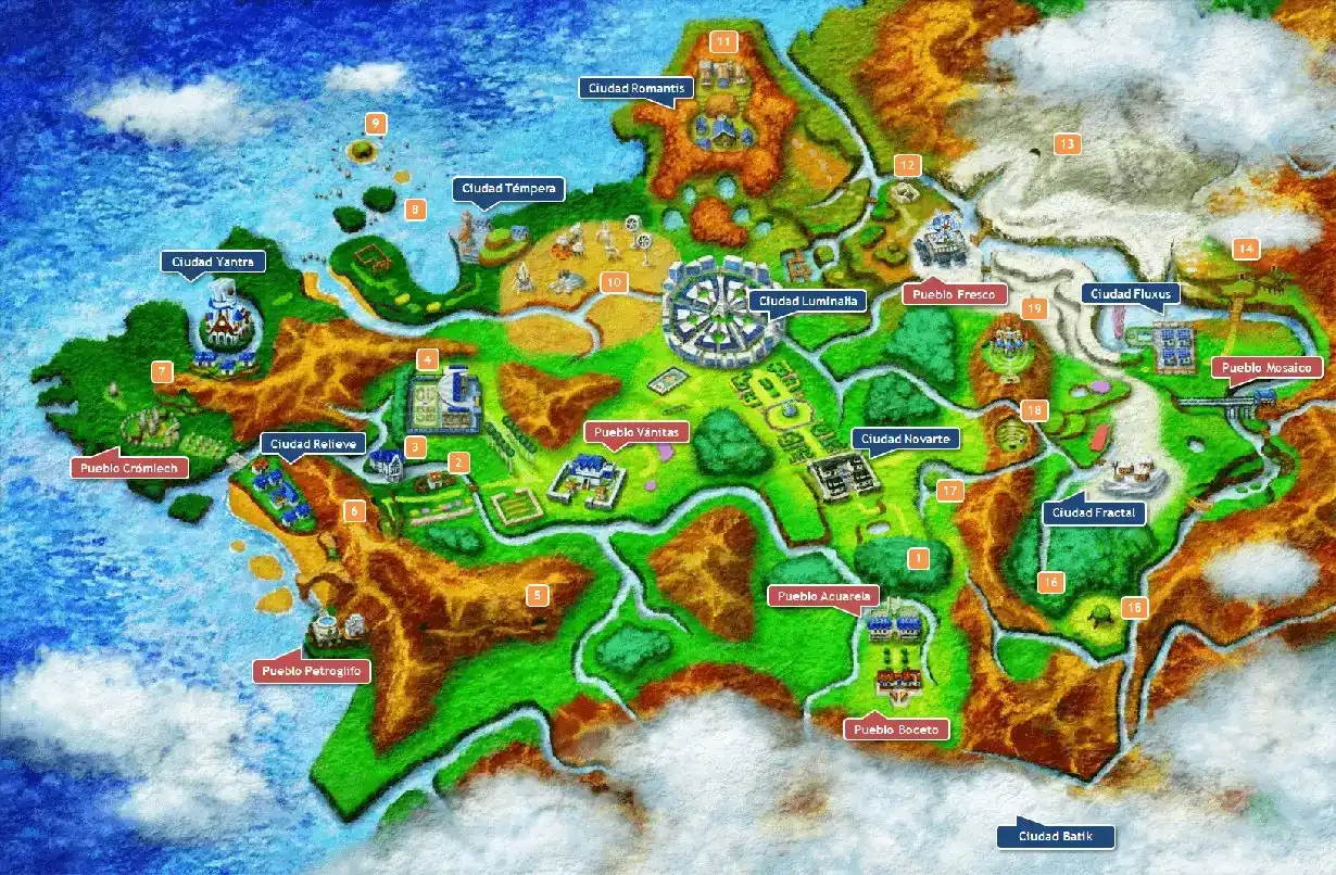 How many inhabitants do each of the Pokémon Regions have ...