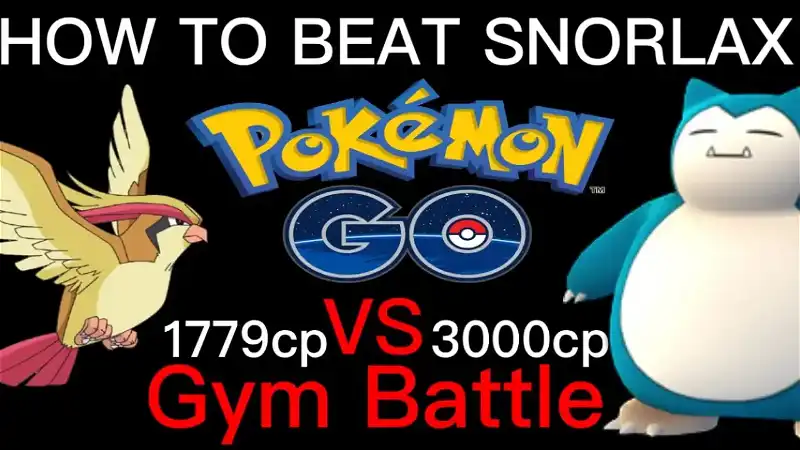 How to Beat 3000cp SNORLAX !! Pokémon GO Gym Battle