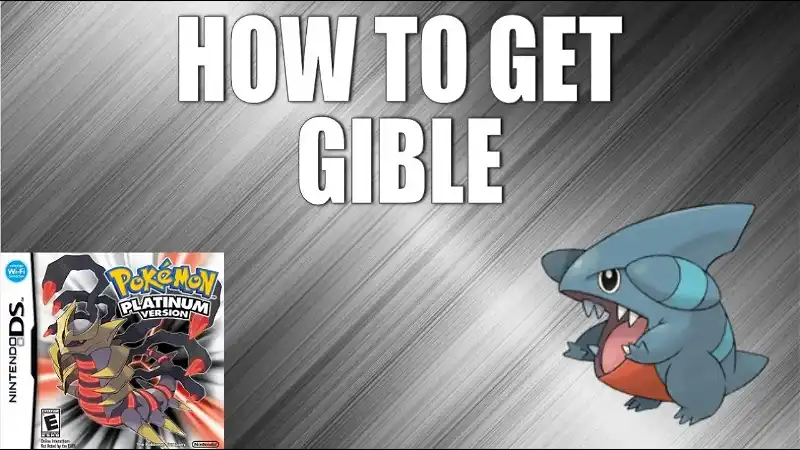 How to Catch Gible in Pokemon Platinum/Diamond/Pearl