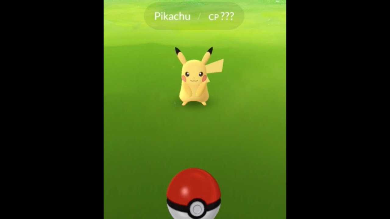 HOW to catch PIKACHU in Pokémon GO