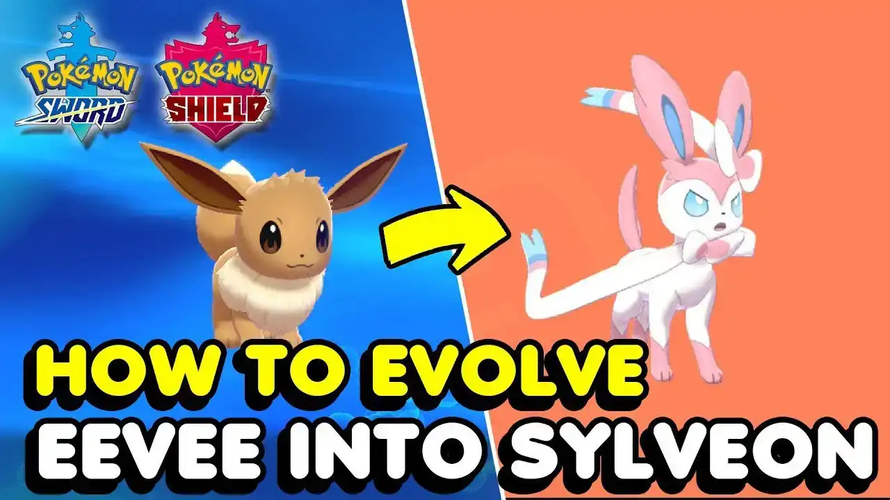 How To Evolve Eevee Into Sylveon In Pokemon Sword & Shield ...