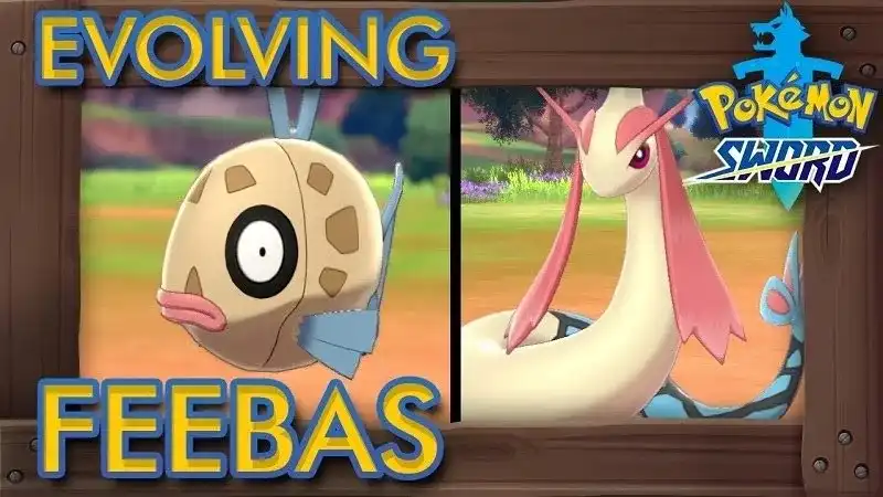 HOW TO EVOLVE FEEBAS INTO MILOTIC IN POKÉMON SWORD AND SHIELD