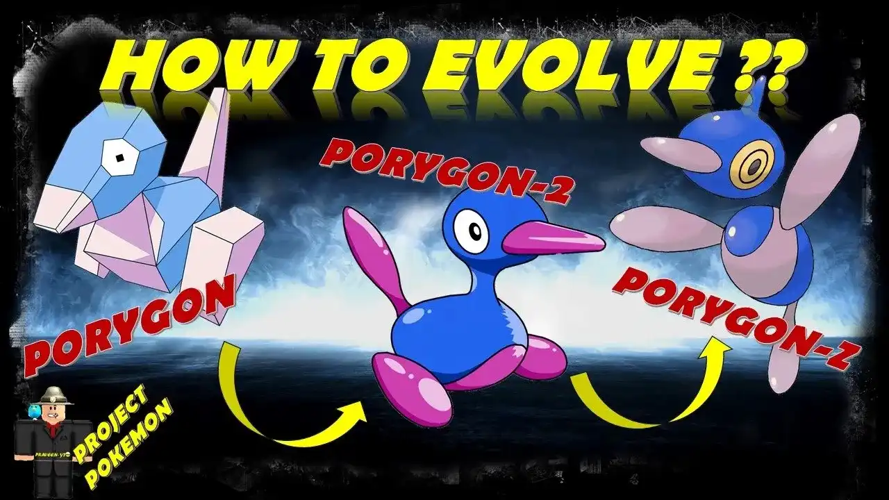 HOW TO EVOLVE PORYGON TO PORYGON2 AND PORYGON