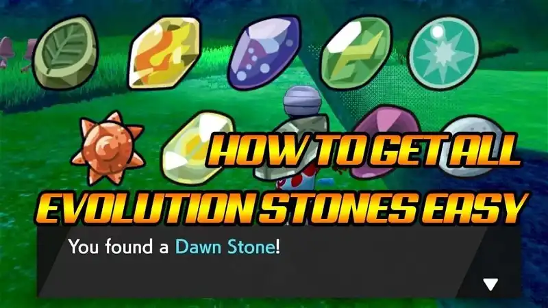 How To Get All Evolution Stones Easy! Guide