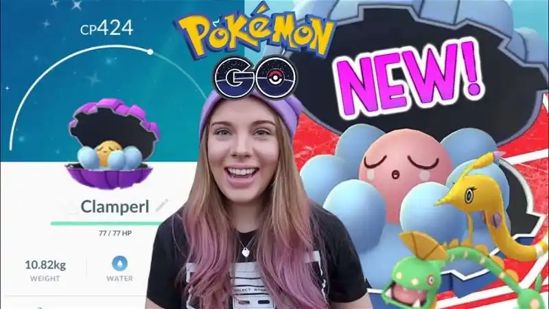 HOW TO GET CLAMPERL, HUNTAIL &  GOREBYSS IN POKEMON GO! + Evolving Shiny ...