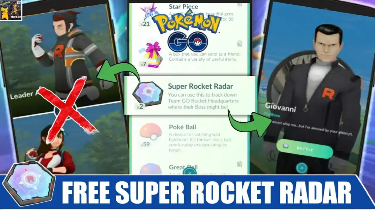 How to get free Super Rocket Radar in Pokemon go without ...