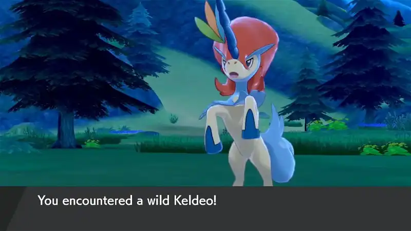How to get Keldeo in Pokemon Sword and Shield Crown Tundra