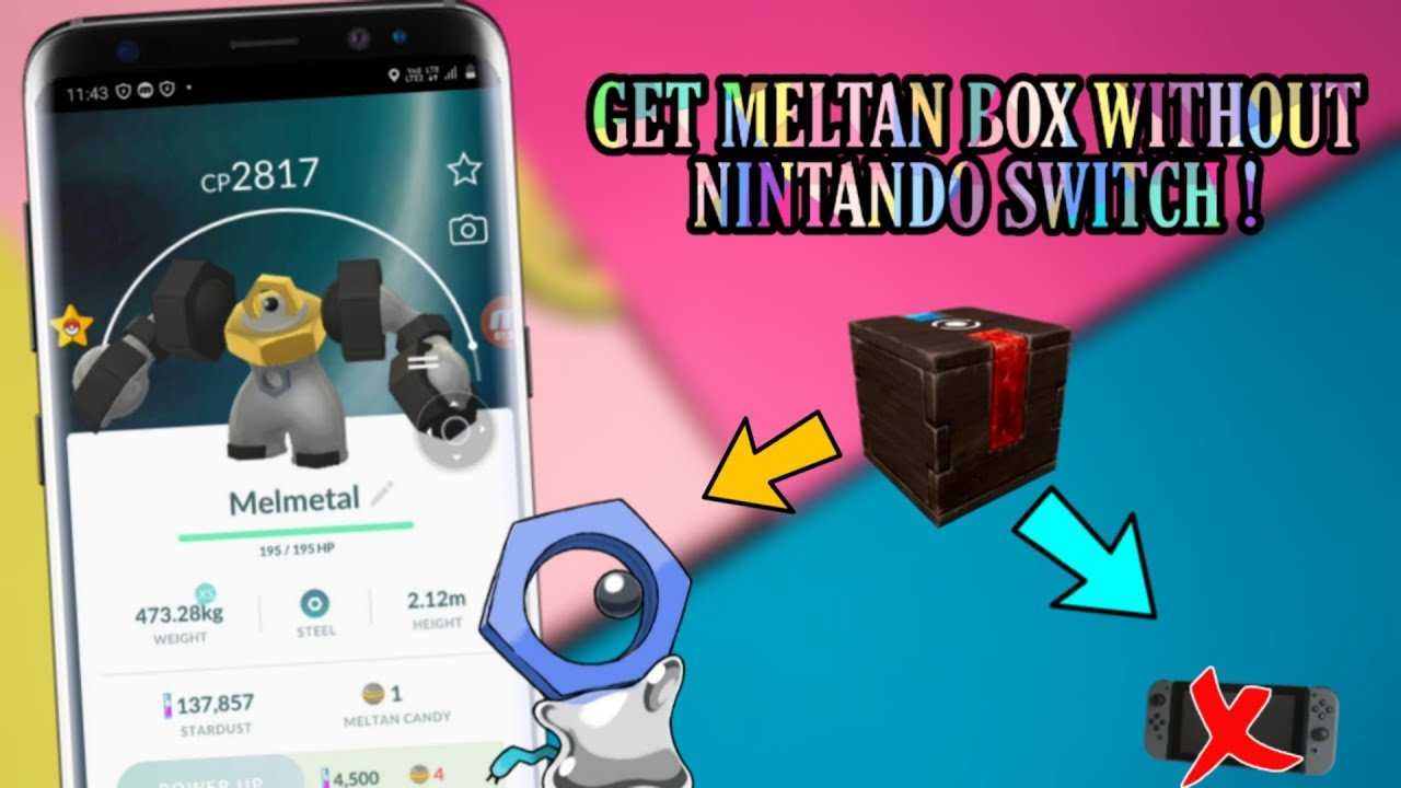 HOW TO GET MELTAN IN POKEMON GO ! BOX WITHOUT NINTENDO ...