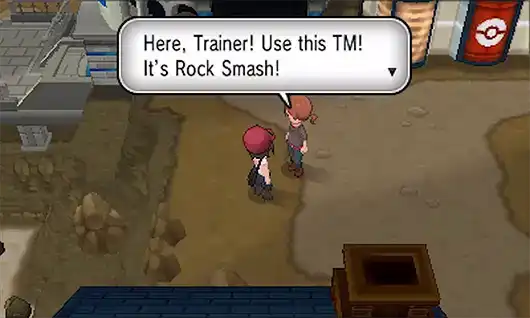 How to get Rock Smash in Pokemon X / Y