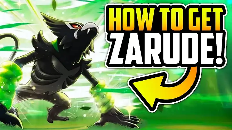 How To Get Zarude In Pokemon Sword and Shield!
