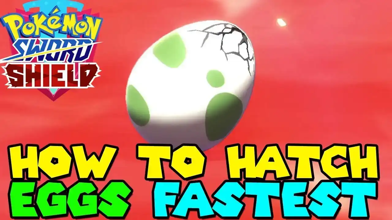 How to HATCH EGGS FASTEST WAY possible in Pokemon Sword ...