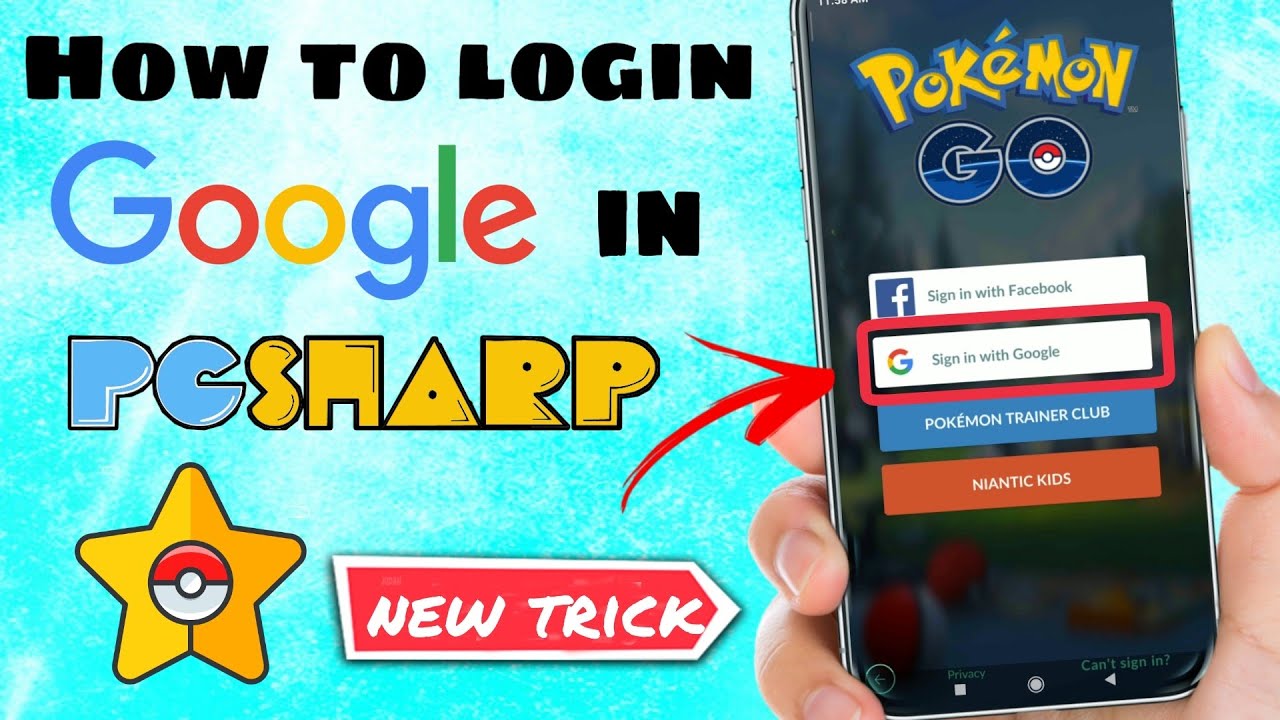 How to login with Google in Pgsharp