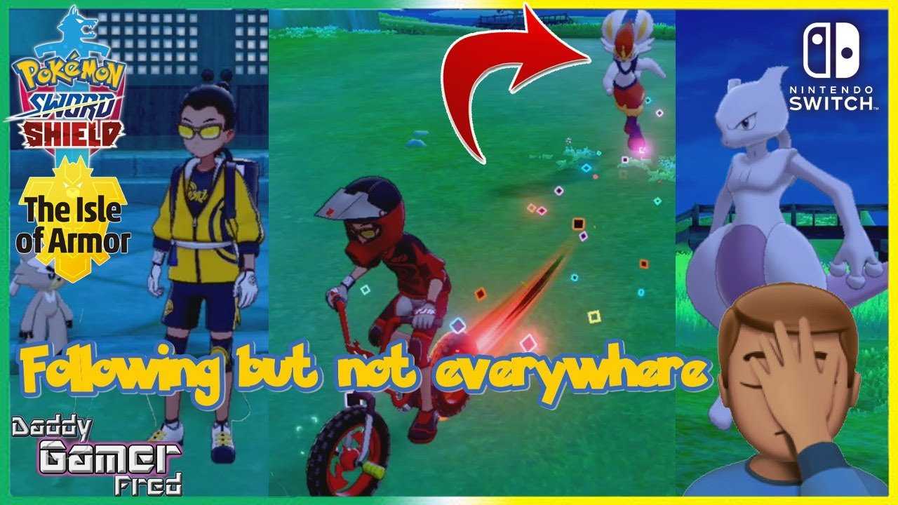 How to Make Pokemon Follow You In Pokemon Sword and Shield ...