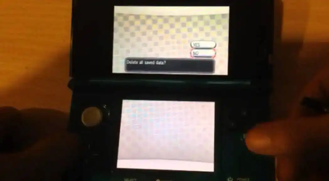 How to Reset Pokémon X and Y Game File