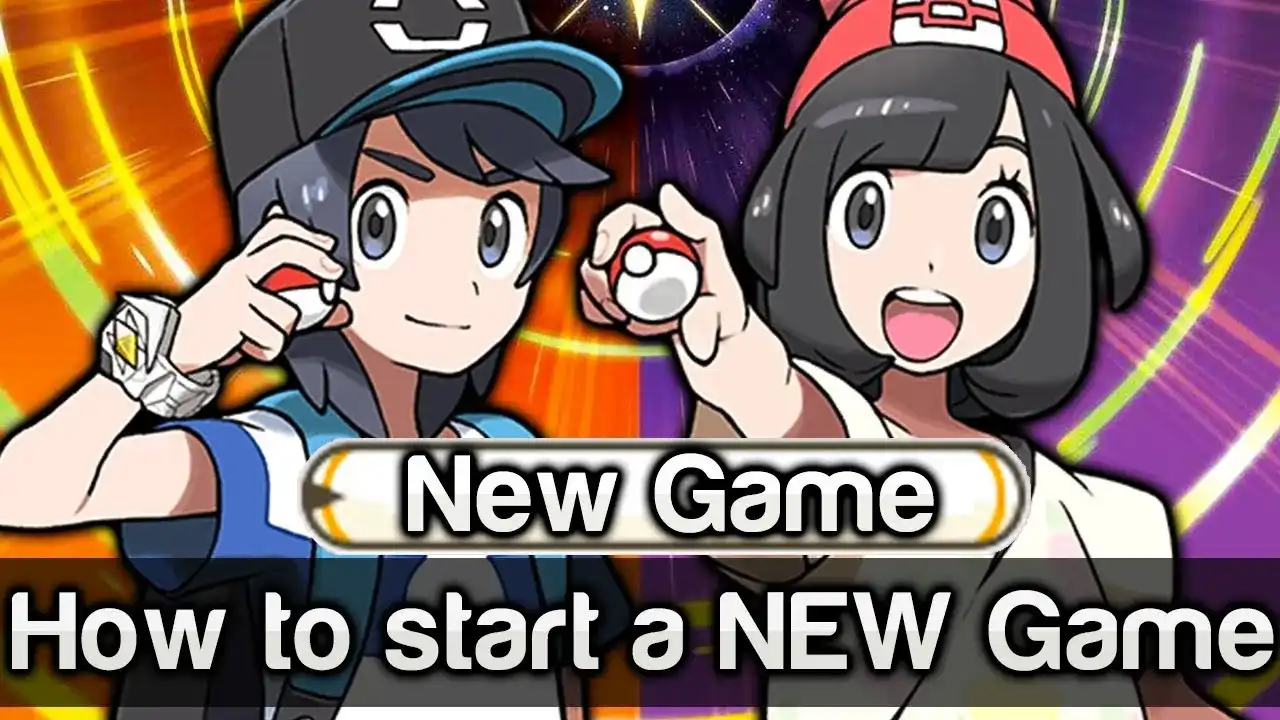 How to start a New Game in Pokémon Sun and Moon!