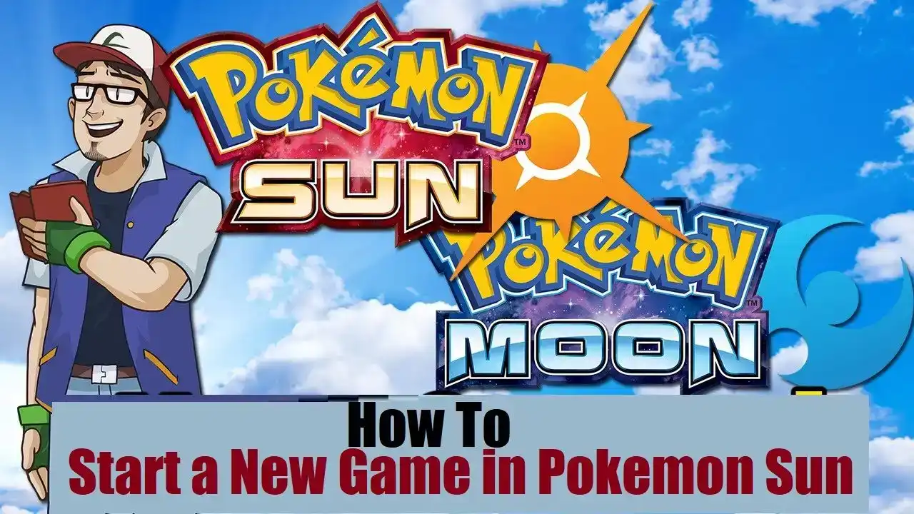 How to Start a New Game in Pokemon Sun