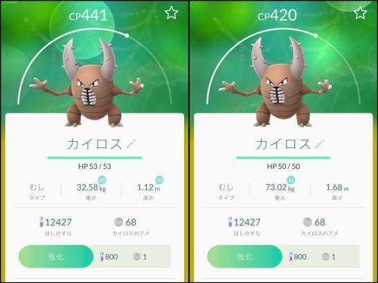 Individual Value (IV) Exists in Pokemon GO. Does Size Matter?