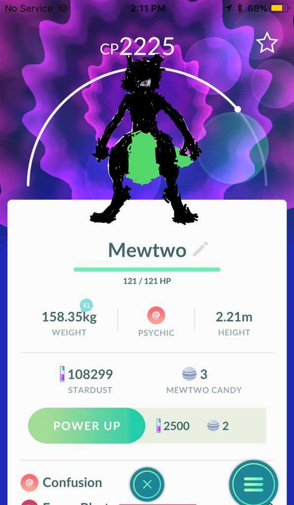 instinct_for_everything on Twitter: " Got a shiny Mewtwo in ...