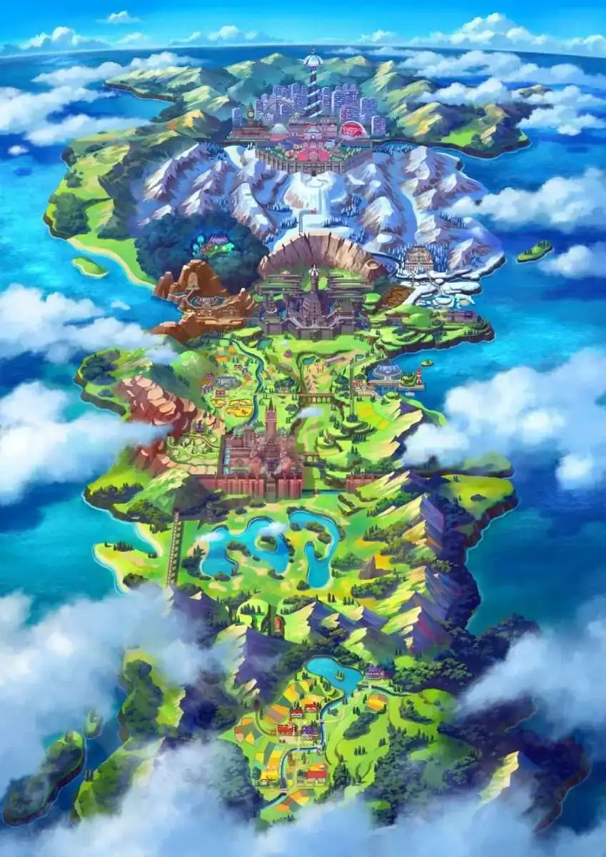 Is Pokémon Sword and Shields Galar region based on the UK?