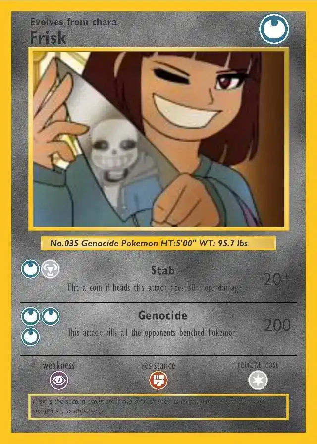 Ive started makeing fake pokemon cards