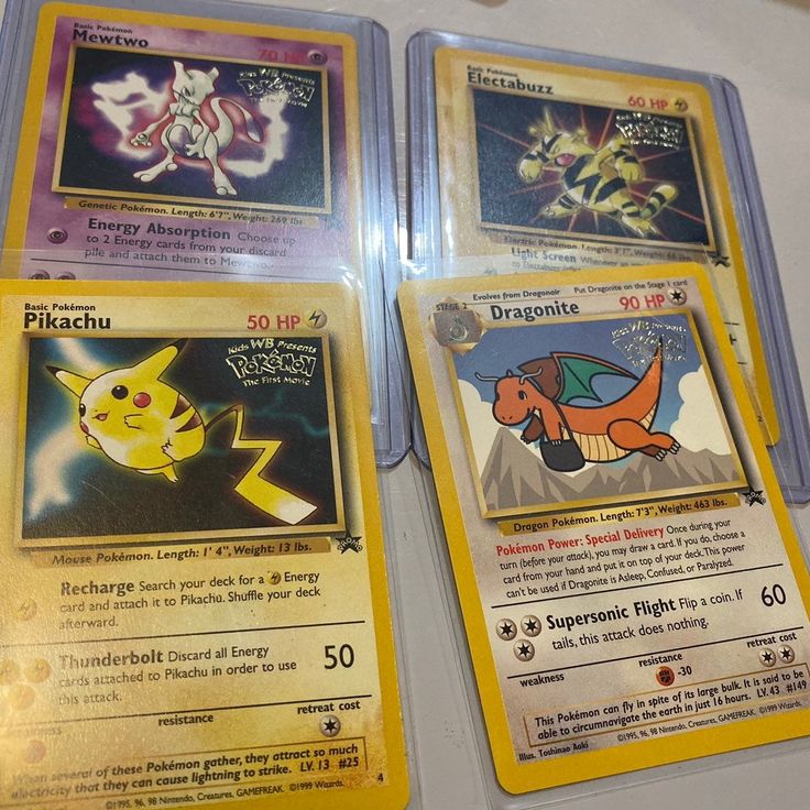 Lot of 4 wotc pokemon promo cards on Mercari
