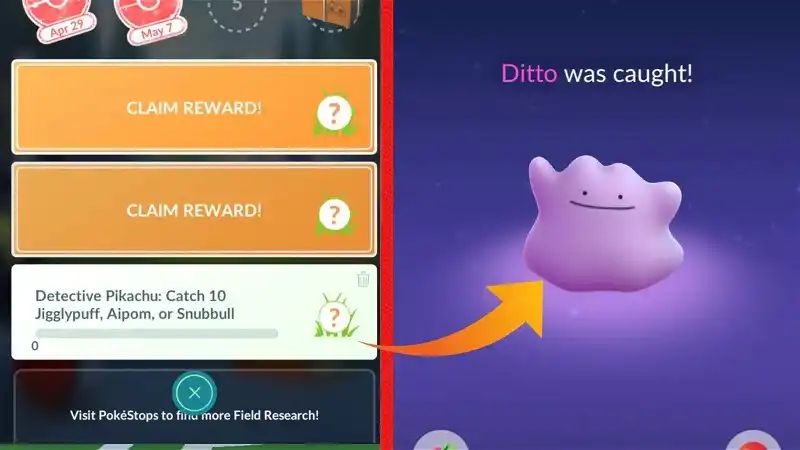 NEW EASY METHOD ON CATCHING DITTO IN POKEMON GO! How to ...