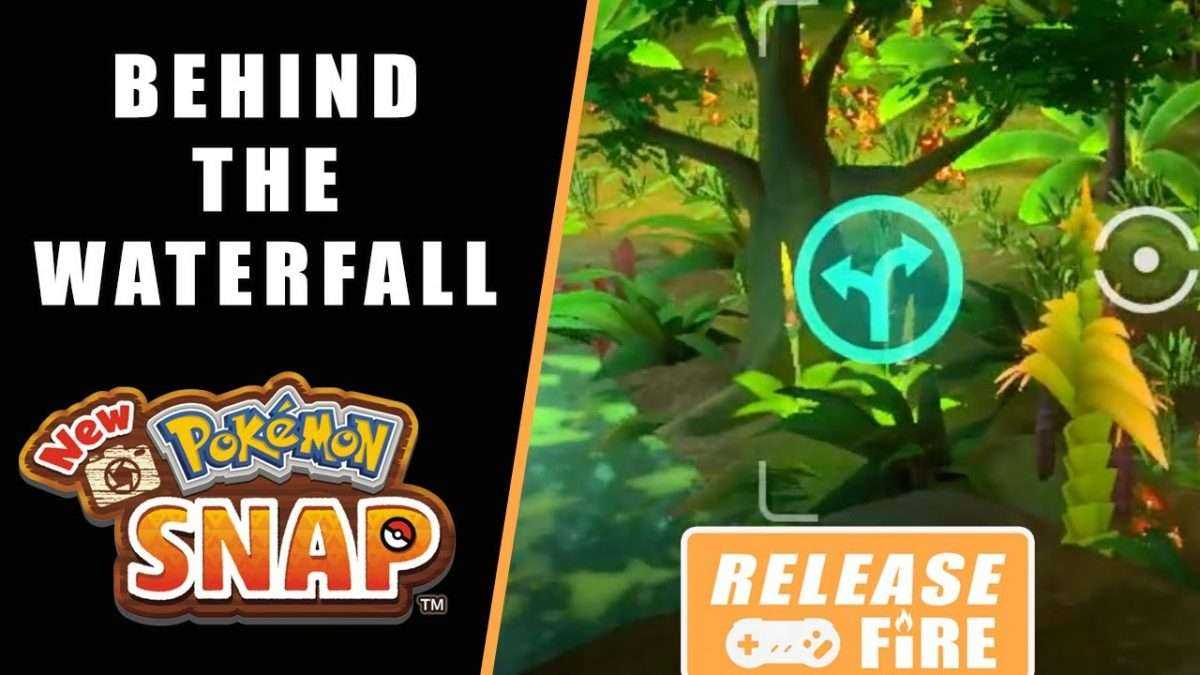 New Pokémon Snap how to get behind the waterfall