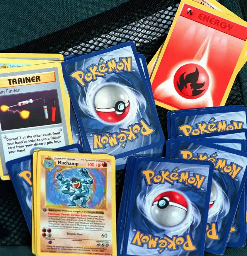 No, your old Pokemon trading cards (probably) aren