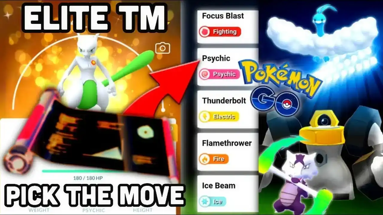 Pick the move w/ new Elite TM coming soon in Pokemon GO ...