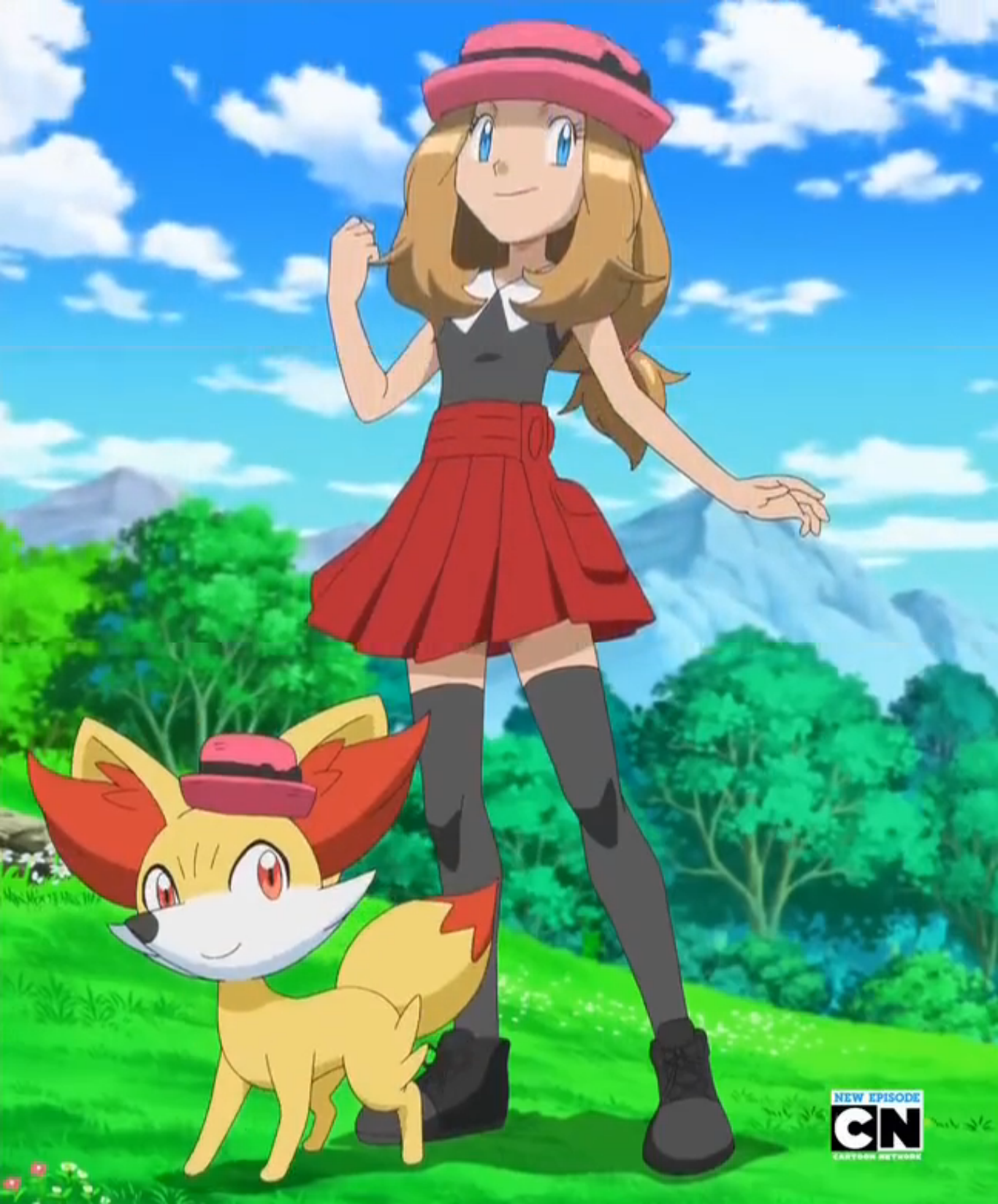 Serena from Pokemon XY 3DS  Fotos de pikachu, Chica anime, Pokemon